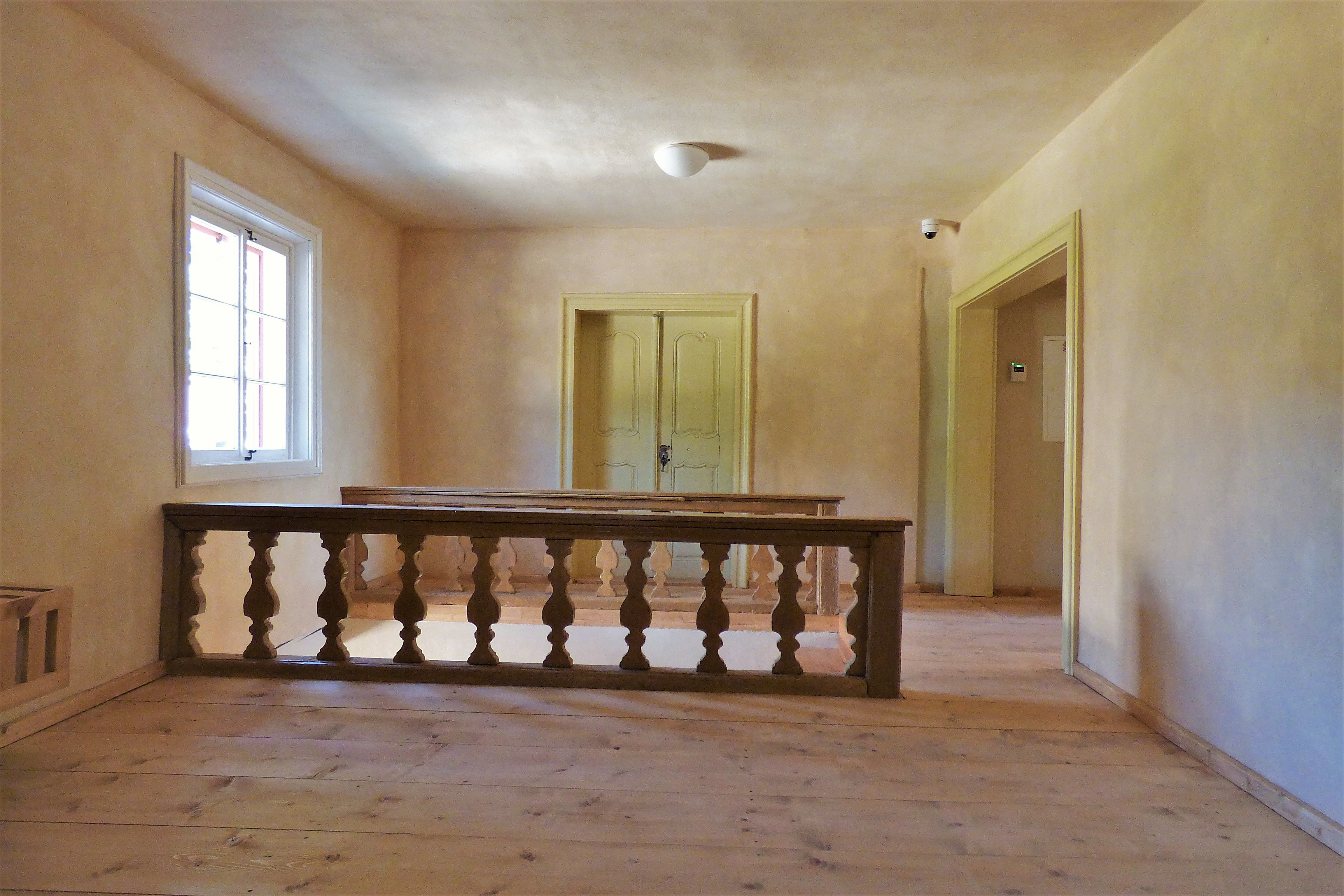 Kittelův dům - horní hala domu po rekonstrukci