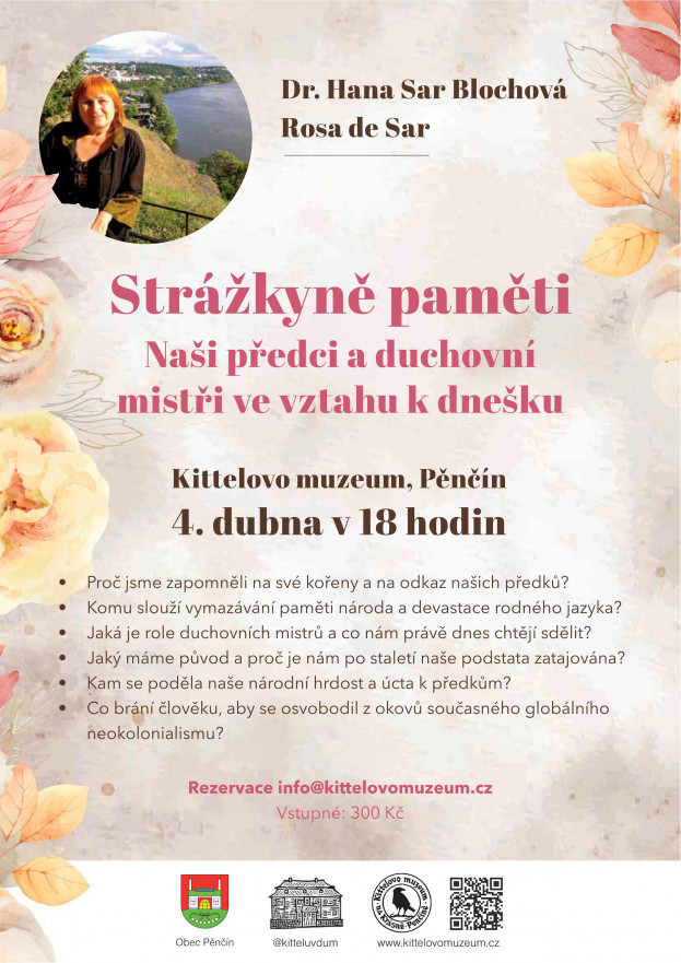 Hana Sar Blochová – Strážkyně paměti – naši předci a duchovní mistři