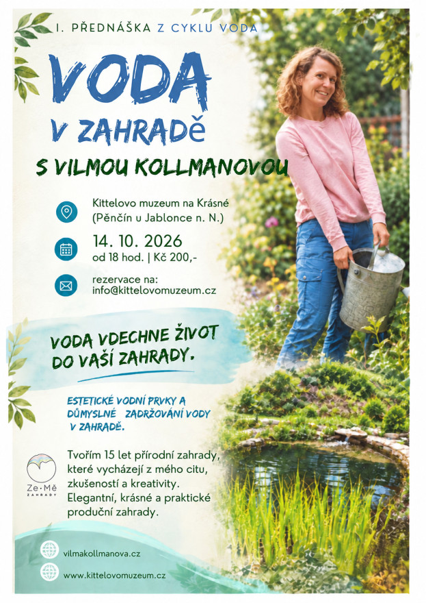 I. PŘEDNÁŠKA Z&nbsp;CYKLU VODA - Vilma Kollmanová