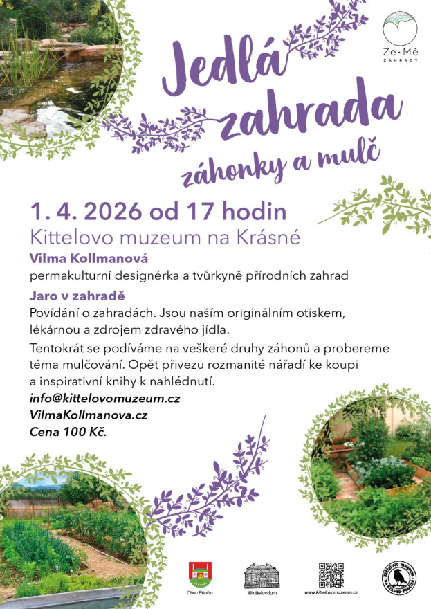 Přednáška - Jaro v&nbsp;zahradě s&nbsp;Vilmou Kollmanovou 
