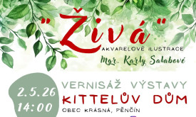 "Živá" - AKVARELOVÉ ILUSTRACE Mgr. Karly Salabové