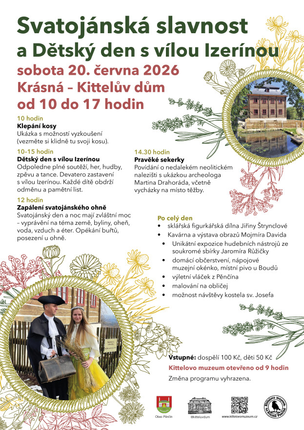Svatojánská slavnost s&nbsp;Dětským dnem s&nbsp;vílou Izerínou